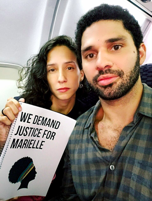 David Miranda Mônica Benício Justice for Marielle