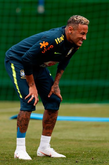 Neymar Ankle Injury Brazil