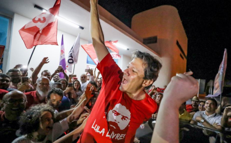Fernando Haddad Lula PT Brazil Elections