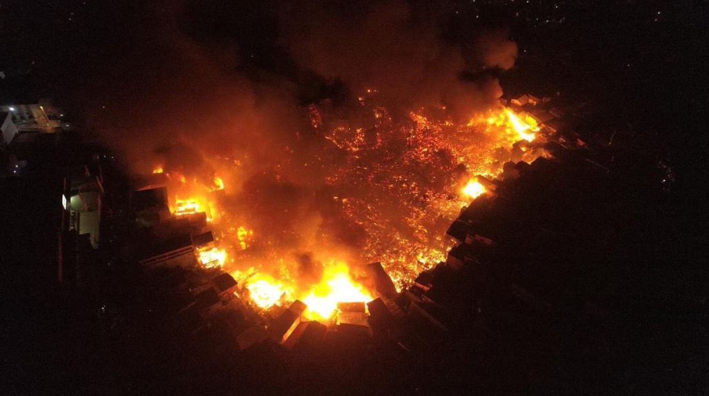 Manaus Brazil Fire Natural Disaster