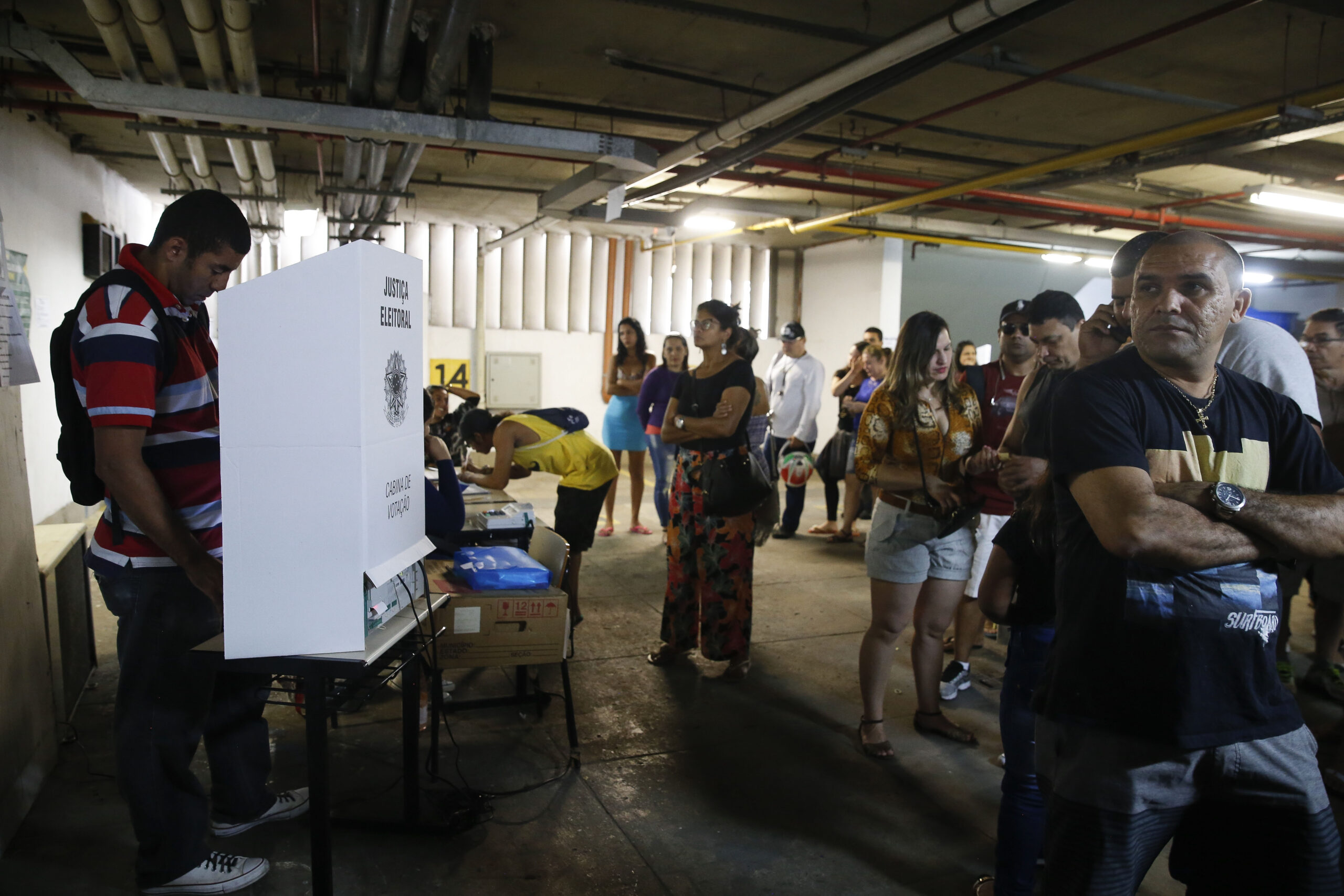 Brazilians vote in the 2018 general elections, Tânia Rêgo/Agência Brasil