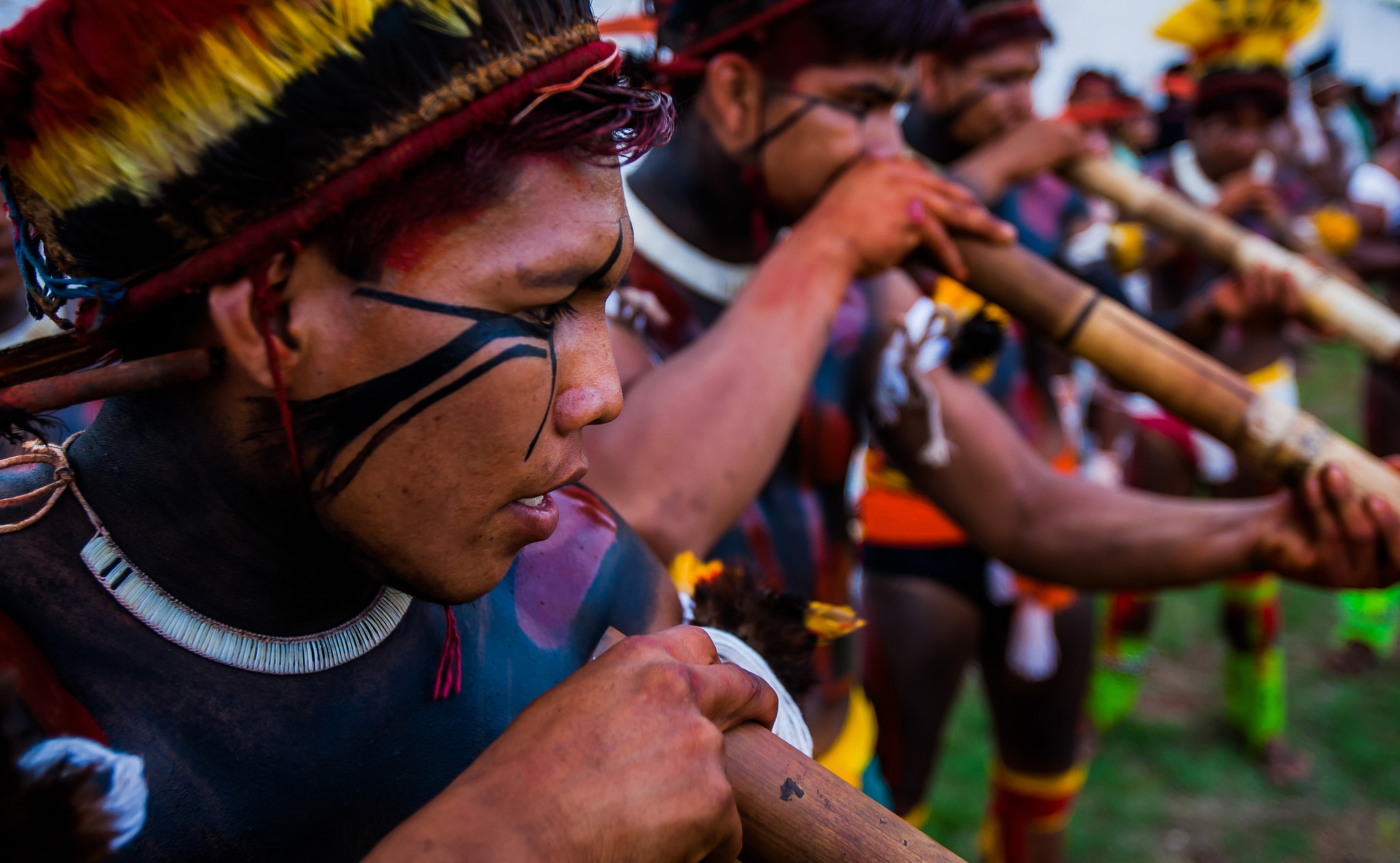 Festival of Culture and Indigenous Games of the Paresí people in the state of Mato Grosso / Chico Valdiner GCom MT courtsey