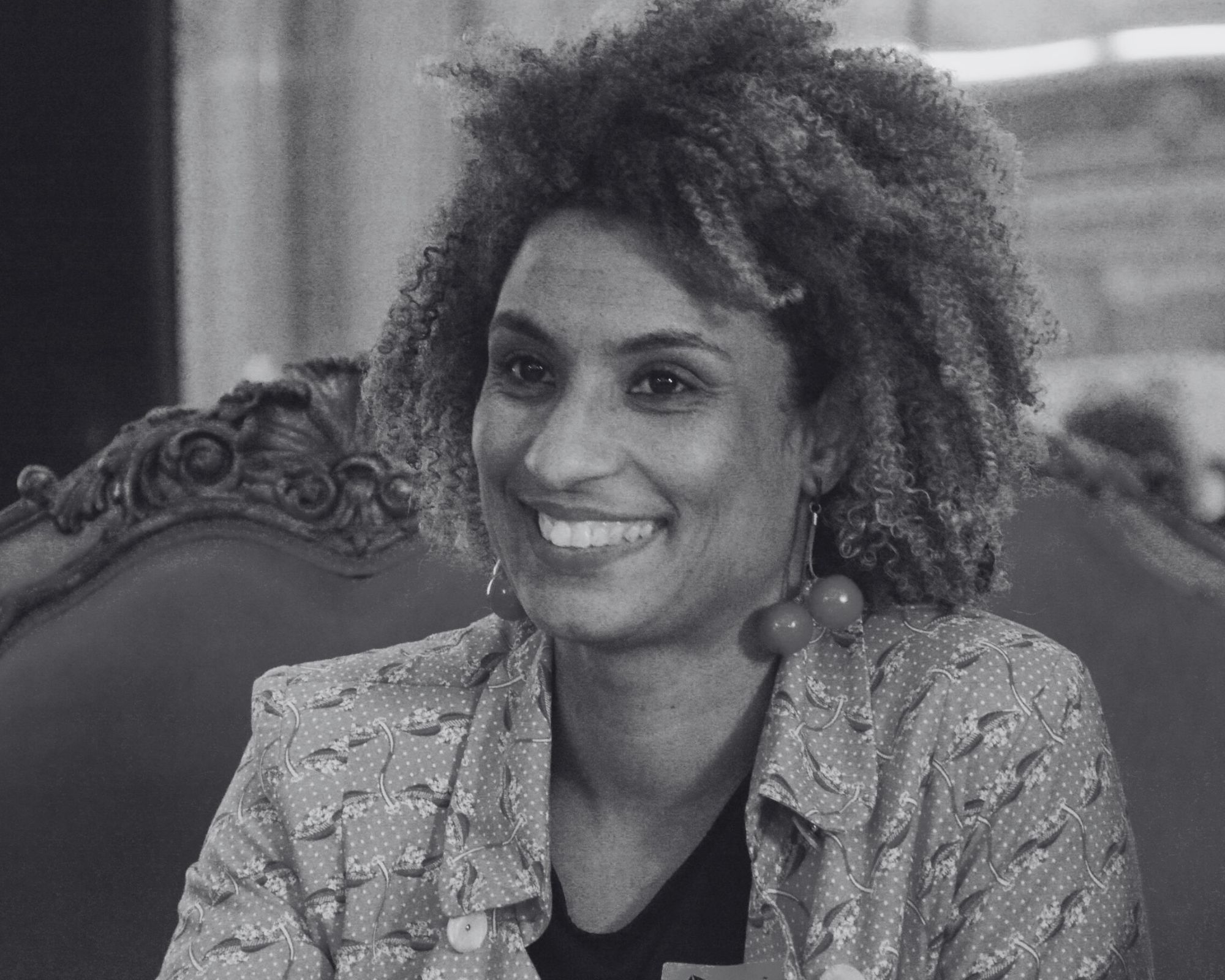 Marielle Franco in Rio de Janeiro Chamber of Councilors in 2017 (courtesy of Mário Vasconcellos/CMRJ)