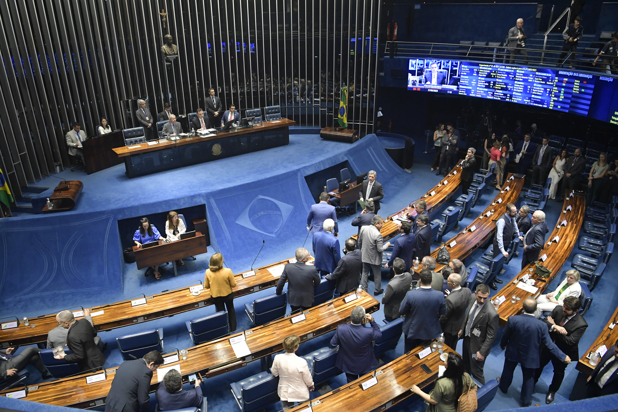 Brazilian Senate approves law restricting new demarcations of indigenous lands (Jonas Pereira/ Senate Agency courtesy)